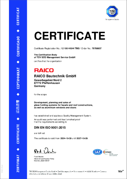 DIN EN ISO 9001:2015