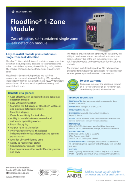 Floodline® 1-Zone Module