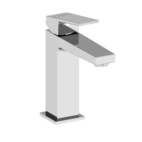 A43722VUK- Minimax Square basin mixer, Chrome - Mixer Tap