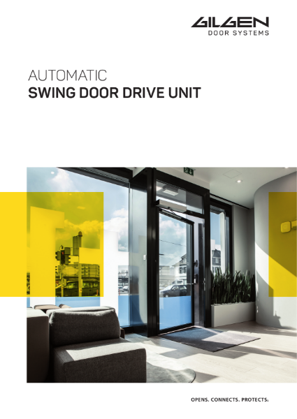 Gilgen FD 20 Swing Door Brochure