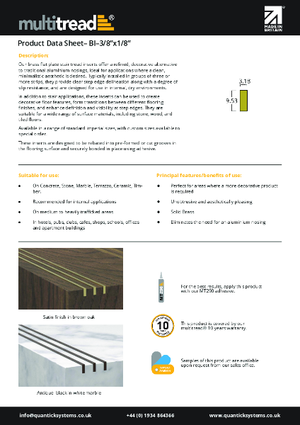 BI-3-8 x1-8 datasheet PDF