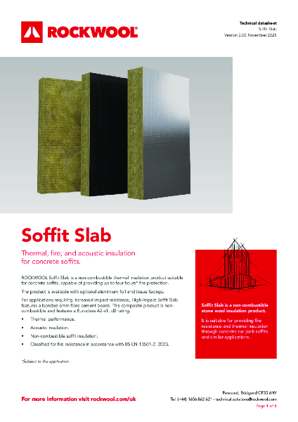 Soffit Slab - Datasheet