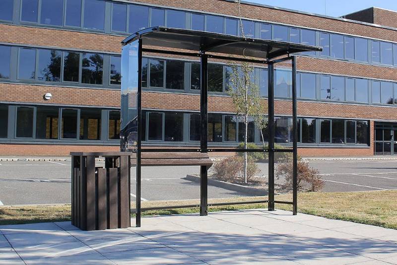 Open Fronted Shelter - Smoking and Waiting Shelters