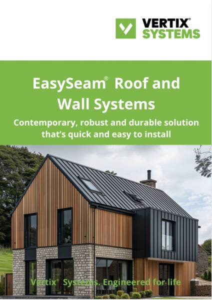 Vertix EasySeam Roof and Wall Systems