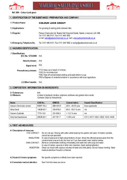 coshh-msds-CLP-GHS-069-COLOUR-LOCK-FLOOR-WALL-TILE-GROUT-2015