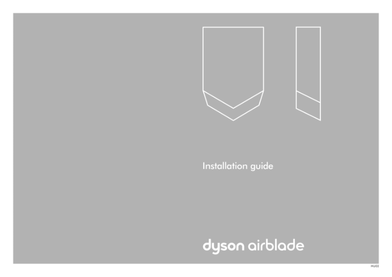 Installation guide - Dyson Airblade V