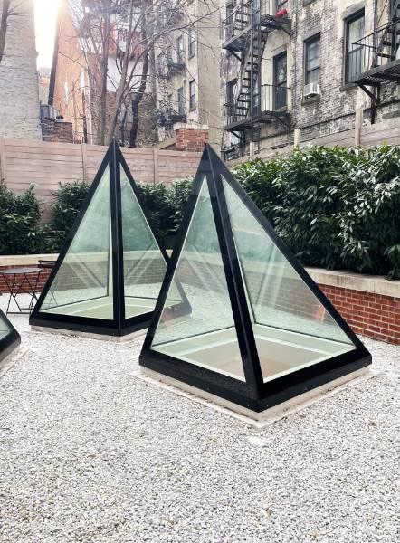 Bespoke Pyramid Rooflights Provide Luxury Apartment Building With Natural Daylight