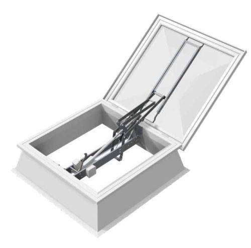 AOV Smoke Vent System Rooflight | Mardome AOV | Automatic Smoke Ventilation   - Roof Hatch, AOV