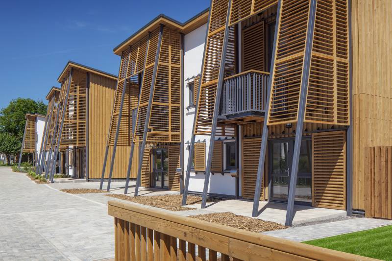 Hanham Hall Eco Village, Gloucestershire