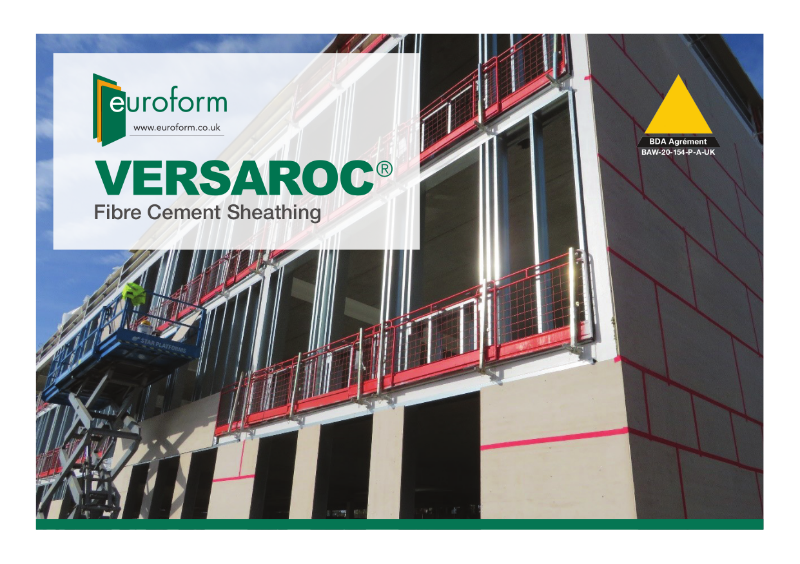 Versaroc MPA1 Fibre Cement Sheathing Board - Brochure