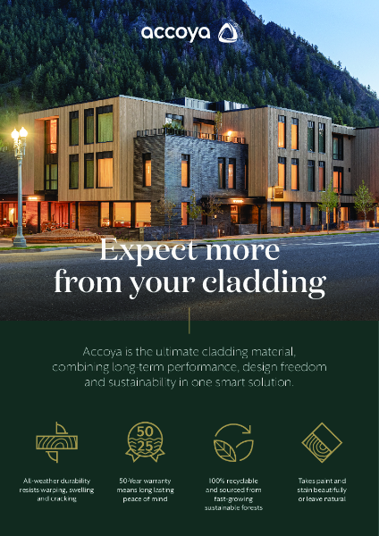 Accoya Cladding  - General Brochure