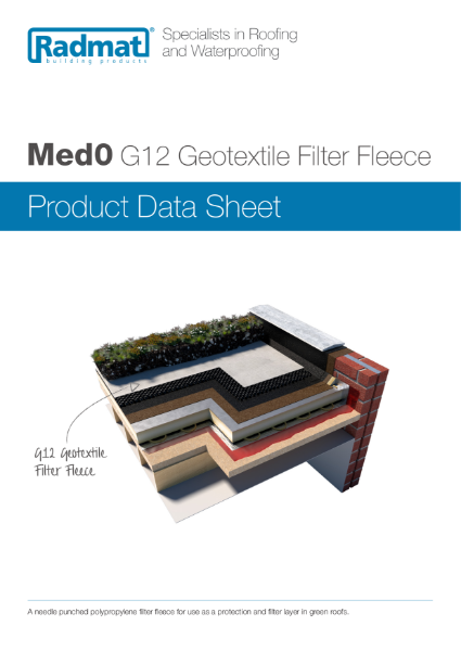 MedO G12 Geotextile Filter Fleece - Polypropylene Filter Geotextiles ...