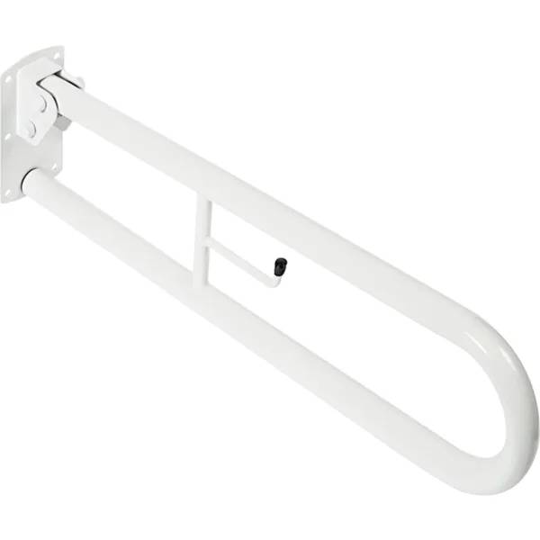 Twyford Avalon Pull-Down Rail, Visible Fastening, With Toilet Paper Holder