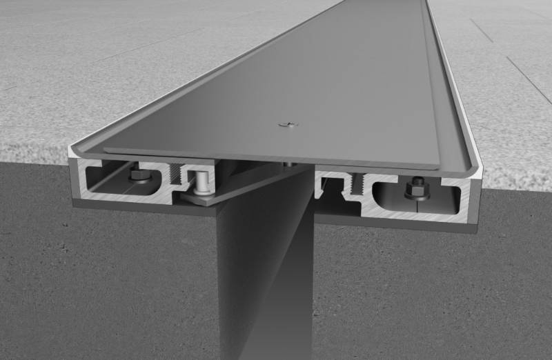 CS Allway® SJ-S and SJ-HDS Series Metal Floor Joint Covers - Recess Mounted