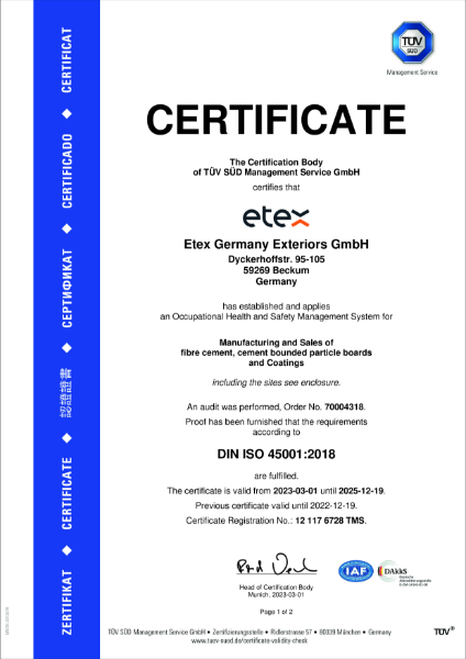 Germany - ISO 45001