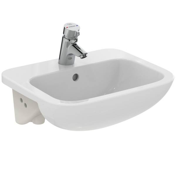 Profile 21 50cm Semi-Countertop Washbasin - Washbasin