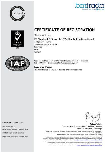 ISO 14001 Environmental Management Systems