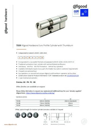 7319-Datasheet Iss05
