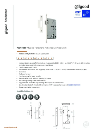 7604FN60-Datasheet Iss08