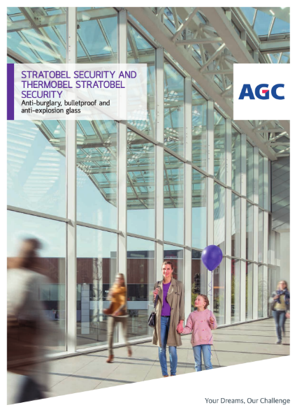 Stratobel Security, high security laminated glass against attack, bullet and blast by AGC
