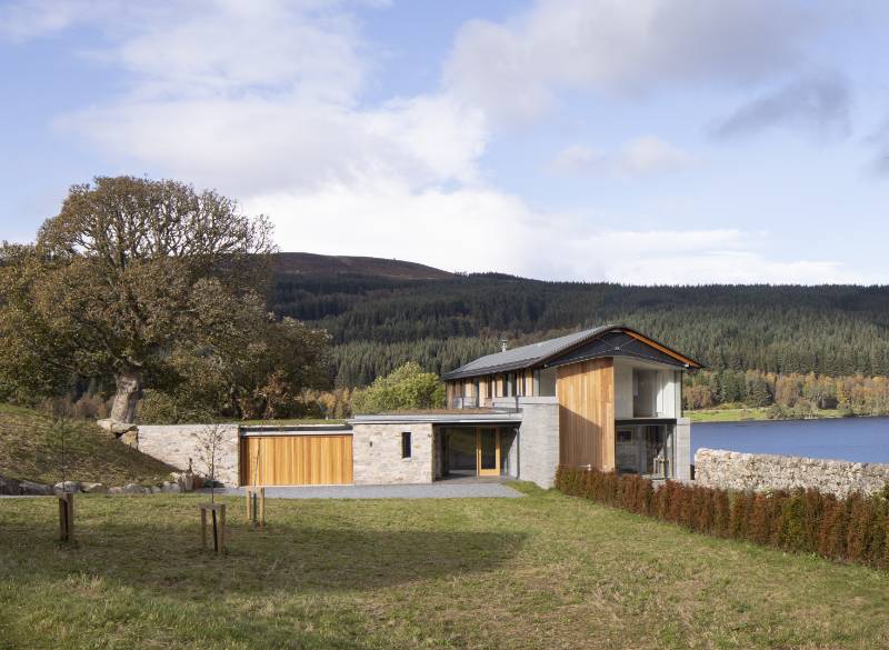 Elegant form and functional excellence for dramatic new Perthshire residence