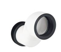 Geberit straight connector set for wall-hung WC, stepped by 7 cm