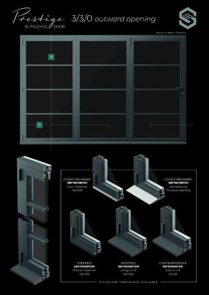 Bi-fold System Folding Sliding Door 3.3.0 Data Sheet