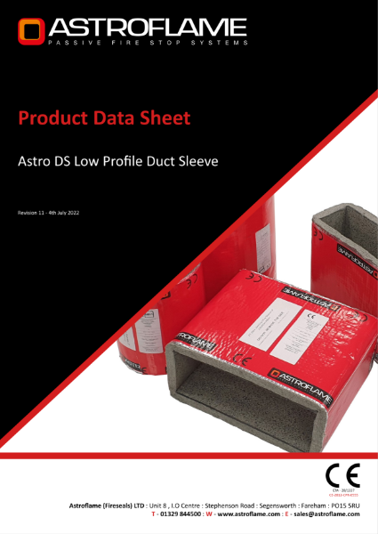 Astro DS Low Profile Duct Sleeve (PDS)