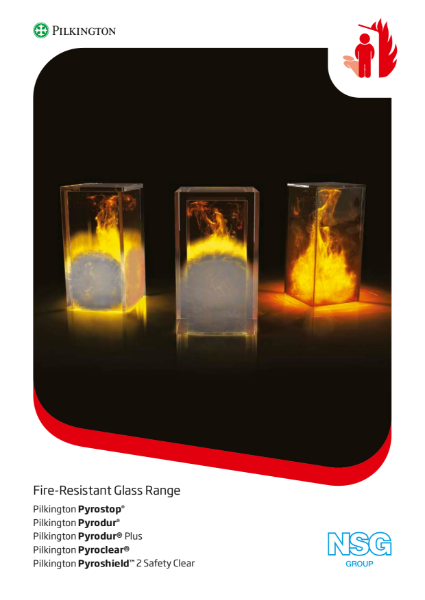 Pilkington Fire Resistant Glass Range Brochure
