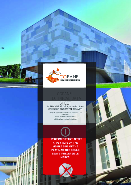 CoPanel - Data Sheet