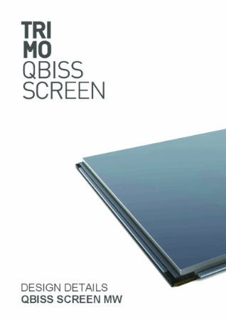 QBISS SCREEN MW system - Design - QSMW-H - PDF EN