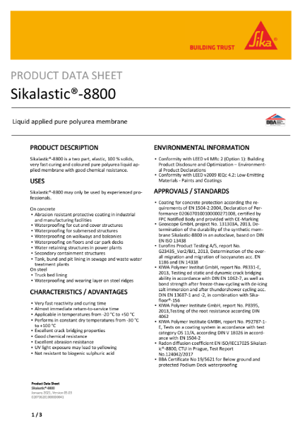 Sikalastic®-8800