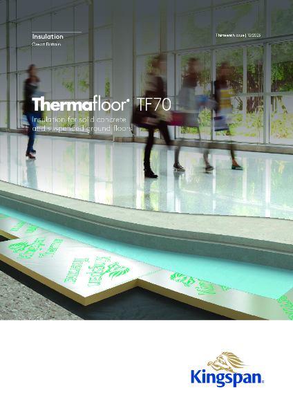 Kingspan Thermafloor TF70 Brochure
