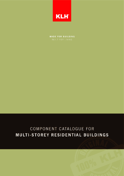 Component Catalogue for Multi Storey Residential Buildings