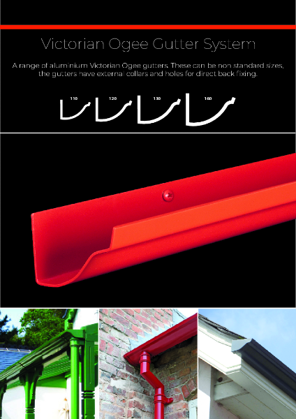 Victorian ogee gutter system DS