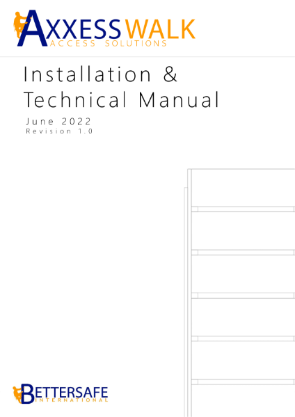 AxxessWalk Technical and Installation Manual