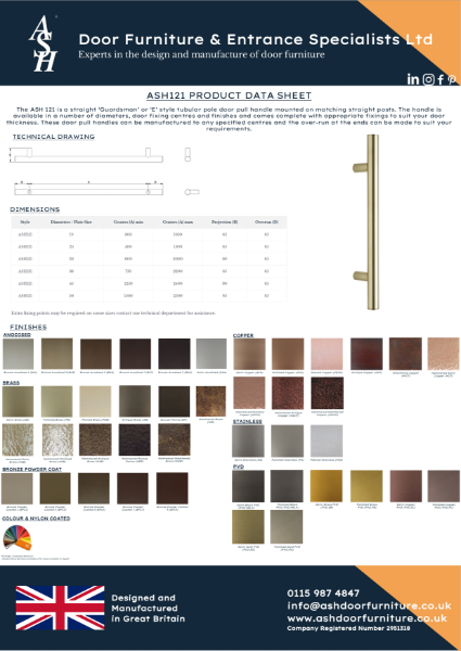 ASH121 Product Data Sheet