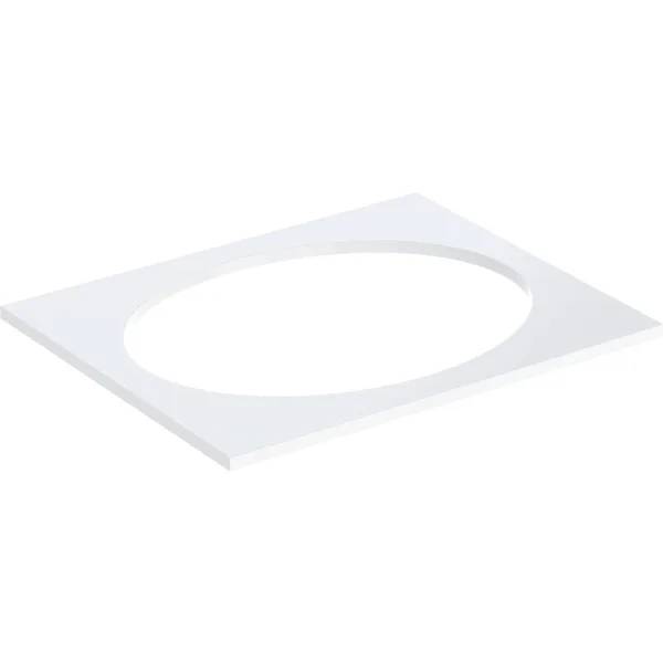 Geberit Selnova Square Washtop For Countertop Washbasin - Countertop