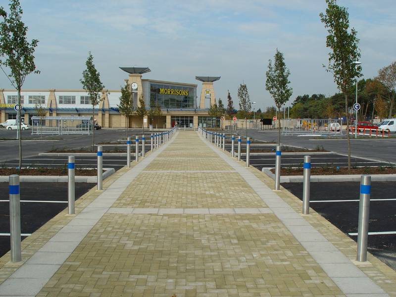 ASF 5002/M Bollards for Morrisons Supermarkets