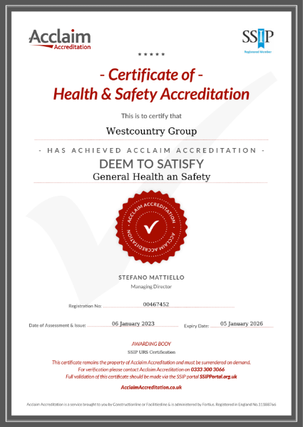 Health & Safety Accreditation