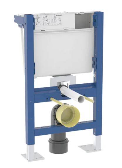 Geberit Duofix element for wall-hung WC, 79 cm, with low-height concealed cistern - Duofix Installation Element
