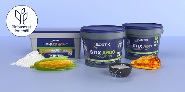 Bostiks biobaserade lim