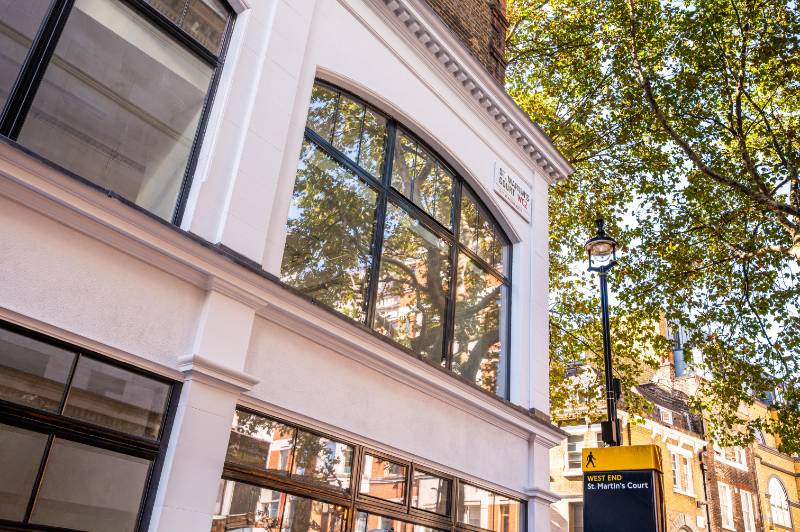 Bespoke steel windows and doors by Clement installed in one of London’s most iconic streets