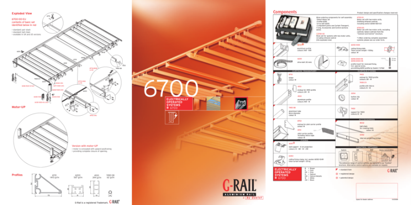 G-Rail skylight system - 6700