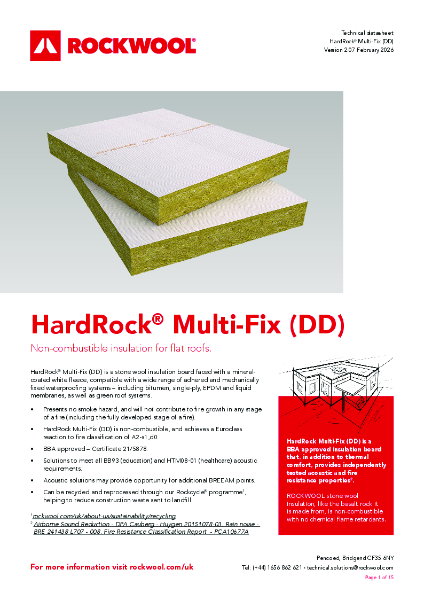 HardRock Multi-Fix DD - Datasheet