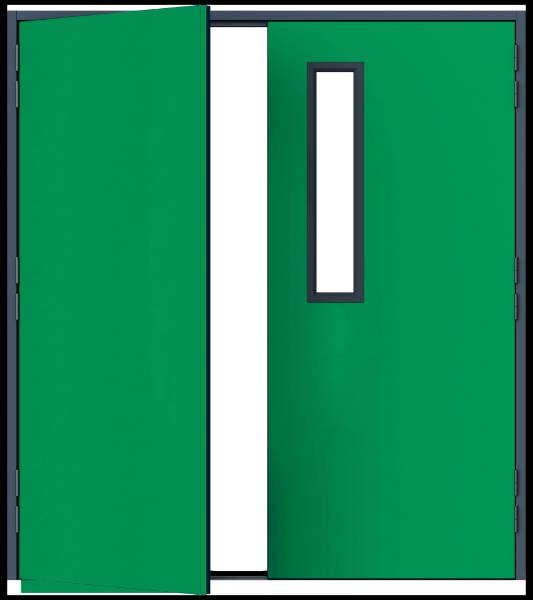 Double M2M+Express  steel door