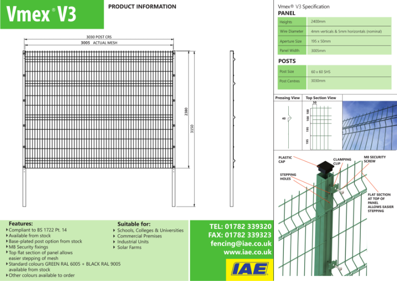 VMEX-V3-2400 mm datasheet