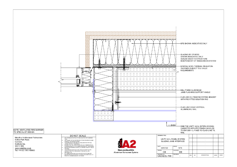 Unity A2 IL-09 Technical Drawing