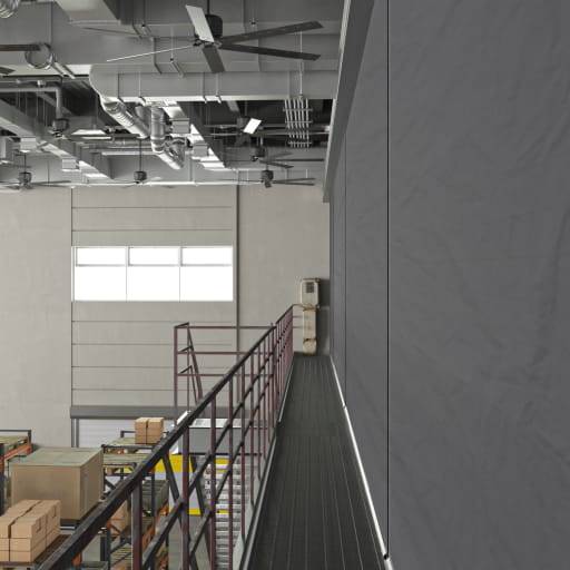 Vertical DA150 - 'Adexon-SC1-DA150' - Smoke Curtain