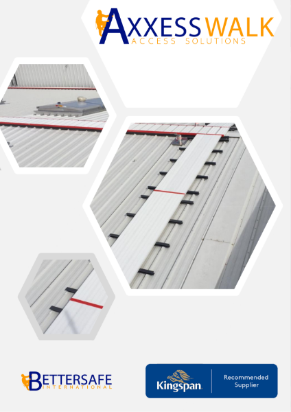 AxxessWalk - Roof Walkway systems for Kingspan Roofing Systems